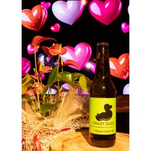 BeerCatcher, februar 2025 CRAZY DUCK BREWERY 1 HOUR CRAZY IPA