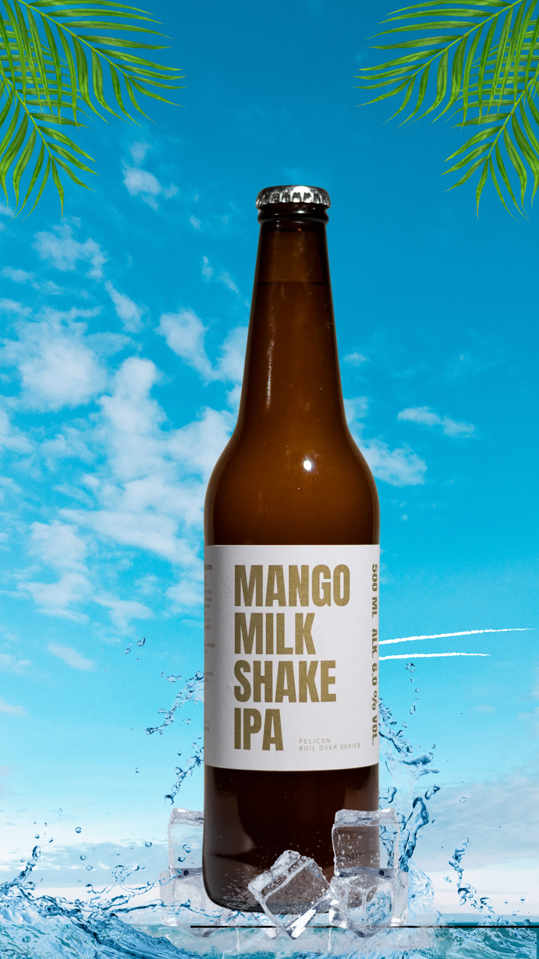 Pelicon Mango Milk Shake BEER CATCHER