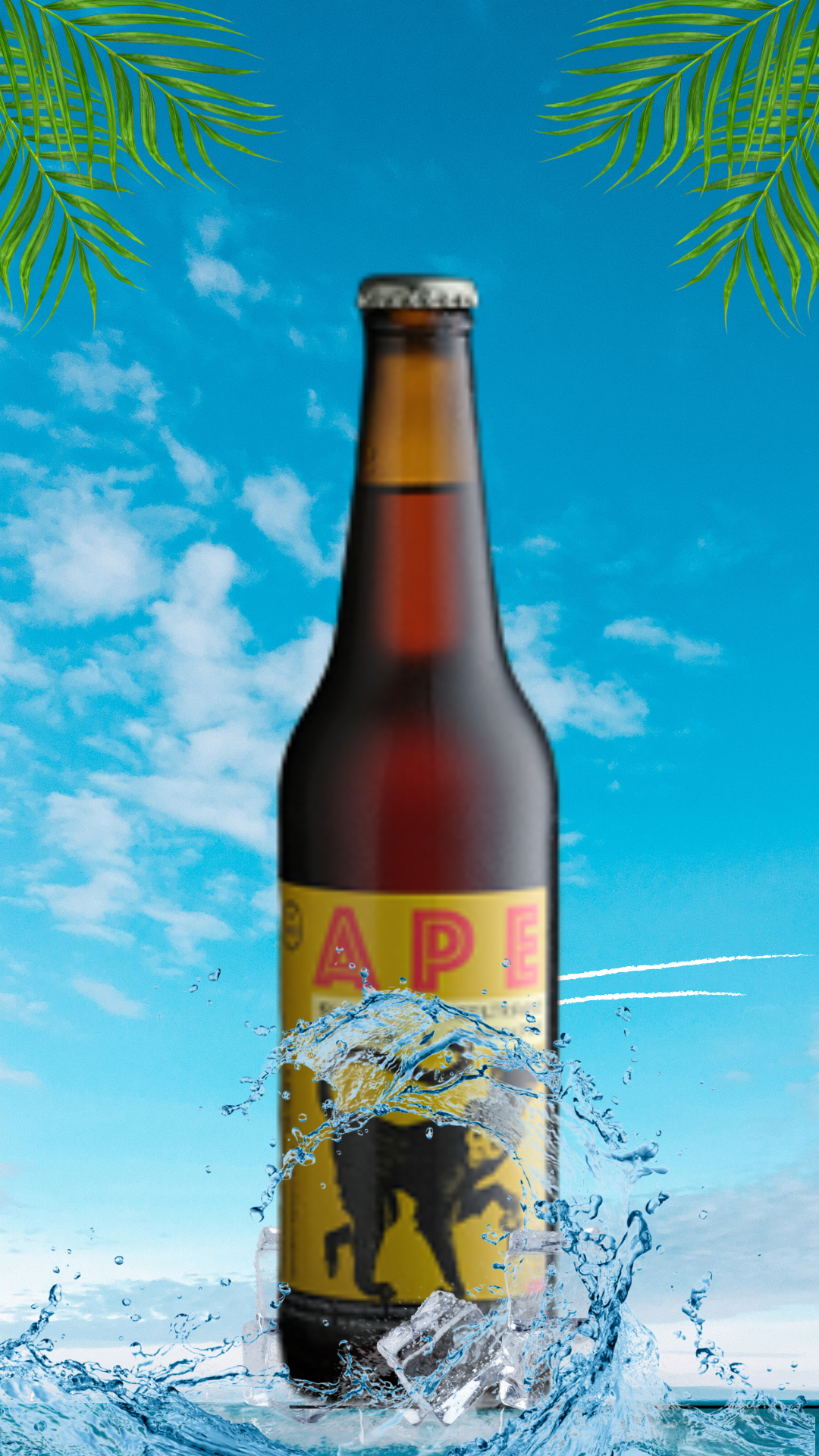 APE SWEET RED ALE BEER CATCHER